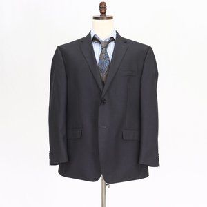 Sean John 46R Gray Solid 2-Button Sport Coat Blazer Jacket O290